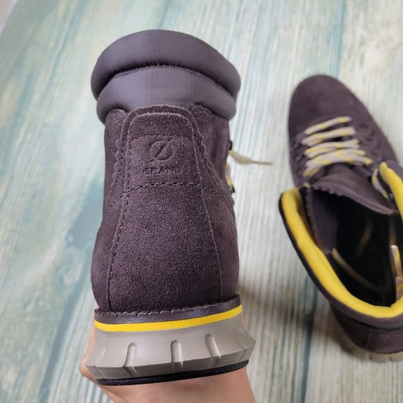 New COLE HAAN leather Zero grand hiker waterproof boots main image 4
